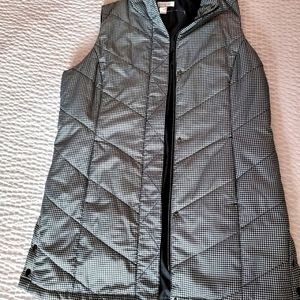 Christopher and Banks houndstooth long length vest
